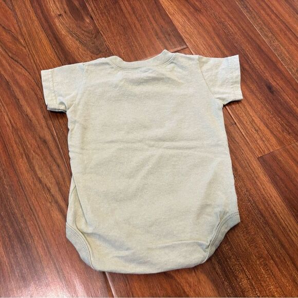 Disney Pixar Finding Nemo Mine Mine Mine light green short sleeve onesie - Picture 3 of 4